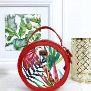 David Jones MAYA round bag - red NWT